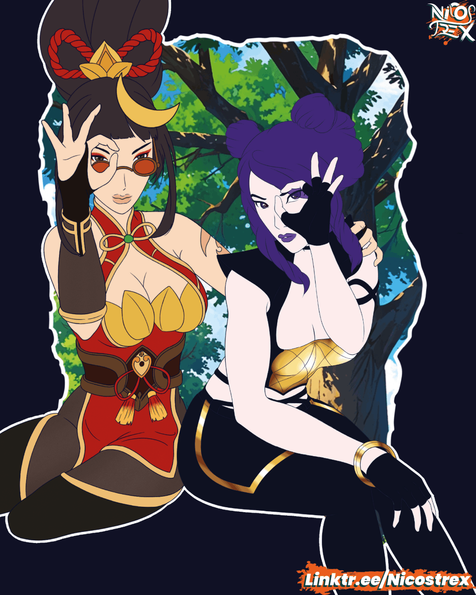 Nicostrex's tweet photo. 🎎 Vayne Año Nuevo Chino
🎊 Kaisa KDA

Para el mejor ADC de Latam @MechsLOL 
.
.
.
#anime #lol #leagueoflegends #kaisa #vayne #drawn #drawing #dibujo #digital #drawndigital #añonuevochino #kda https://t.co/gVThDJBaGa