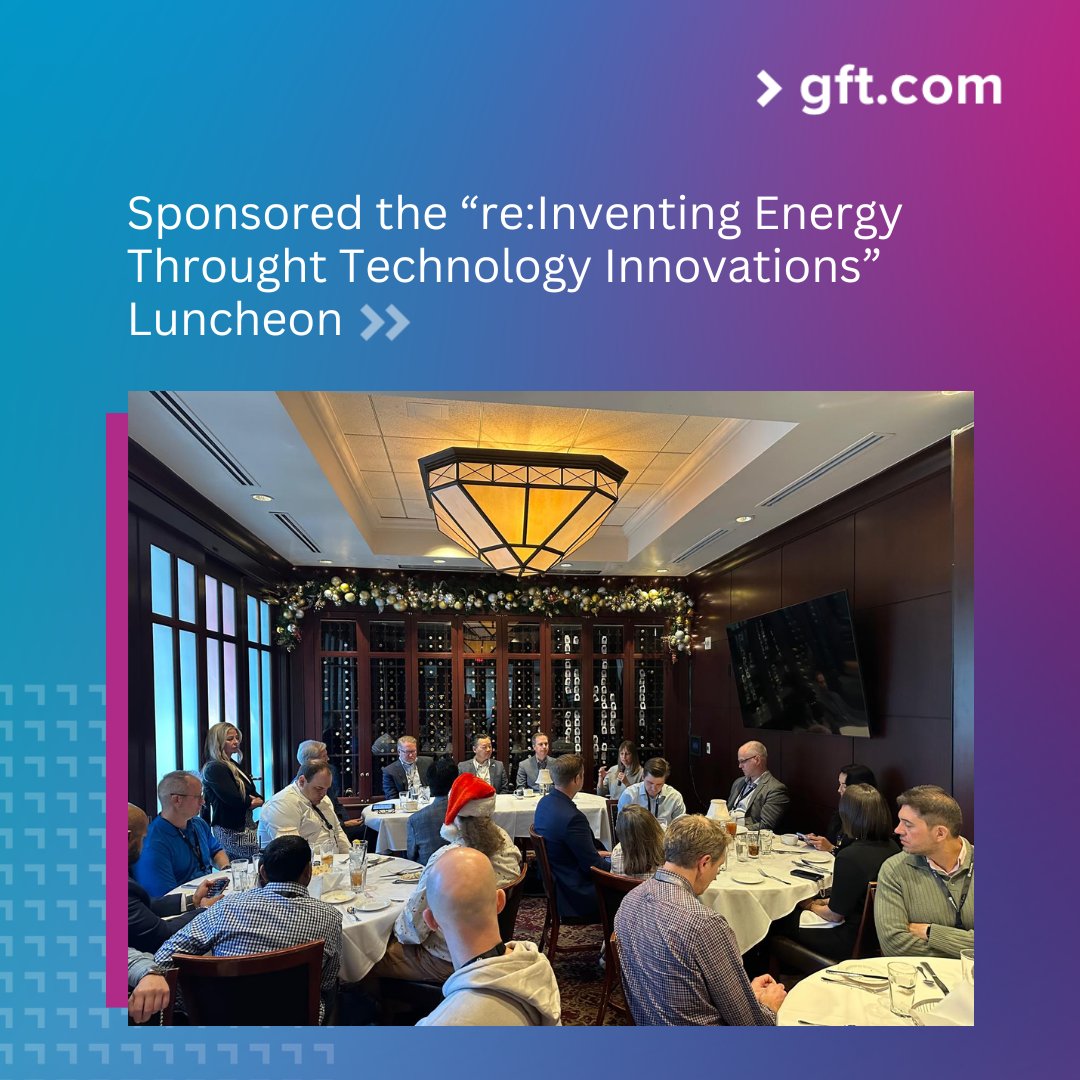 gftnorthamerica's tweet photo. Together with #AI, cloud and digital transformation, they have brought #teamGFT on a journey of innovation and collaboration! GFT's Rafael Suguihara and Katherine Lee share more about their experience during #AWSreinvent 2024. Read more:
https://t.co/e2vUJhvnUr https://t.co/PjQpHRJyZI