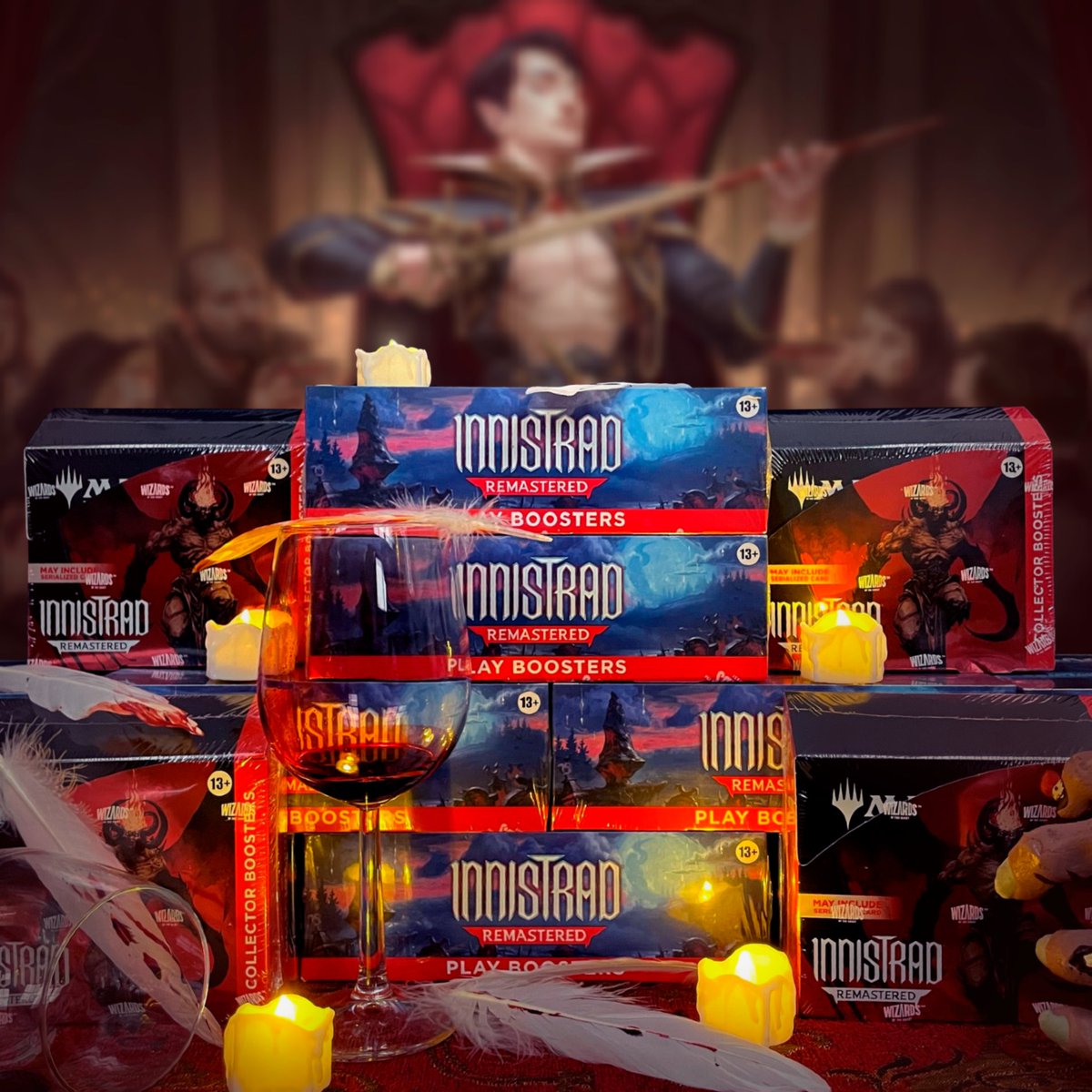 MagicBarcelona_'s tweet image. 🩸 ¡Este fin de semana celebramos la #LaunchParty de #MTGInnistrad!

Si no quieres perderte este evento, ¡inscríbete en nuestra web y hazte con una de las plazas! 

Además, aún estás a tiempo de comprar los productos de Innistrad Remastered con las ofertas de preventa, ¡no dejes