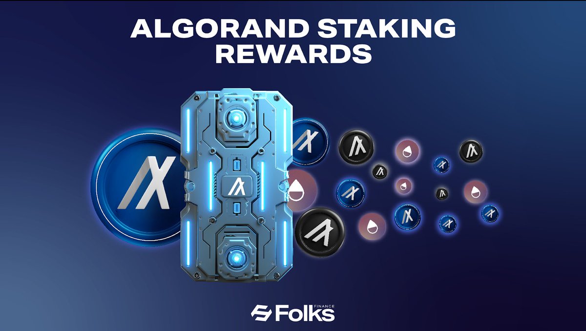 Staking Rewards are LIVE. Stake with xALGO, the primary LST on @Algorand,  and get: ╰⁃⁃⁃➤ Real-time Rewards ╰⁃⁃➤ Extra Incentives ╰⁃➤ Double Points No  fees. Start staking today.