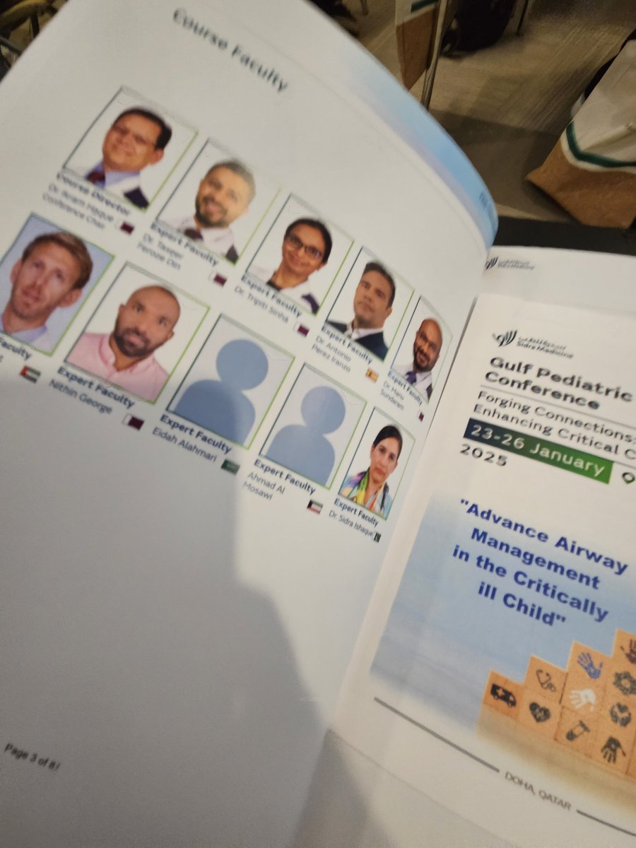 Sidra Ishaque (@sidraishaque) on Twitter photo Honored to represent <a href="/AKUGlobal/">Aga Khan University</a> <a href="/AKUPaediatrics/">AKU Paediatrics</a> at the first Gulf #PedsICU Conference as a faculty
Wonderful experience teaching Advanced Airway Management
<a href="/WFPICCS/">WFPICCS</a>
<a href="/ESPNIC_Society/">ESPNIC</a>
<a href="/SCCM/">SCCM</a>
#DohaDiaries Honored to represent <a href="/AKUGlobal/">Aga Khan University</a> <a href="/AKUPaediatrics/">AKU Paediatrics</a> at the first Gulf #PedsICU Conference as a faculty
Wonderful experience teaching Advanced Airway Management
<a href="/WFPICCS/">WFPICCS</a>
<a href="/ESPNIC_Society/">ESPNIC</a>
<a href="/SCCM/">SCCM</a>
#DohaDiaries
