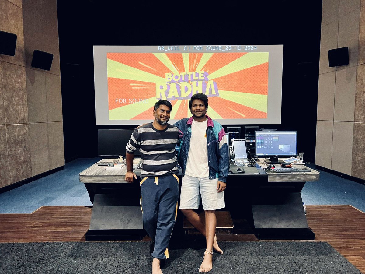 Suren (@valentino_suren) on Twitter photo #BottleRadha #SoundDesign #SoundMix <a href="/beemji/">pa.ranjith</a> <a href="/Dhinakaranyoji/">Dhinakaran Sivalingam</a> <a href="/gurusoms/">Guru Somasundaram</a> <a href="/sanchana_n/">Sanchana natarajan</a> <a href="/RSeanRoldan/">Sean Roldan</a> <a href="/koothan/">alagia koothan</a> <a href="/thamizh_editor/">Sangathamizhan</a> <a href="/RoopeshbShaji/">Roopesh Shaji</a> <a href="/officialneelam/">Neelam Productions</a> <a href="/balloonpicturez/">@balloonpictures2021</a> #BottleRadha #SoundDesign #SoundMix <a href="/beemji/">pa.ranjith</a> <a href="/Dhinakaranyoji/">Dhinakaran Sivalingam</a> <a href="/gurusoms/">Guru Somasundaram</a> <a href="/sanchana_n/">Sanchana natarajan</a> <a href="/RSeanRoldan/">Sean Roldan</a> <a href="/koothan/">alagia koothan</a> <a href="/thamizh_editor/">Sangathamizhan</a> <a href="/RoopeshbShaji/">Roopesh Shaji</a> <a href="/officialneelam/">Neelam Productions</a> <a href="/balloonpicturez/">@balloonpictures2021</a>