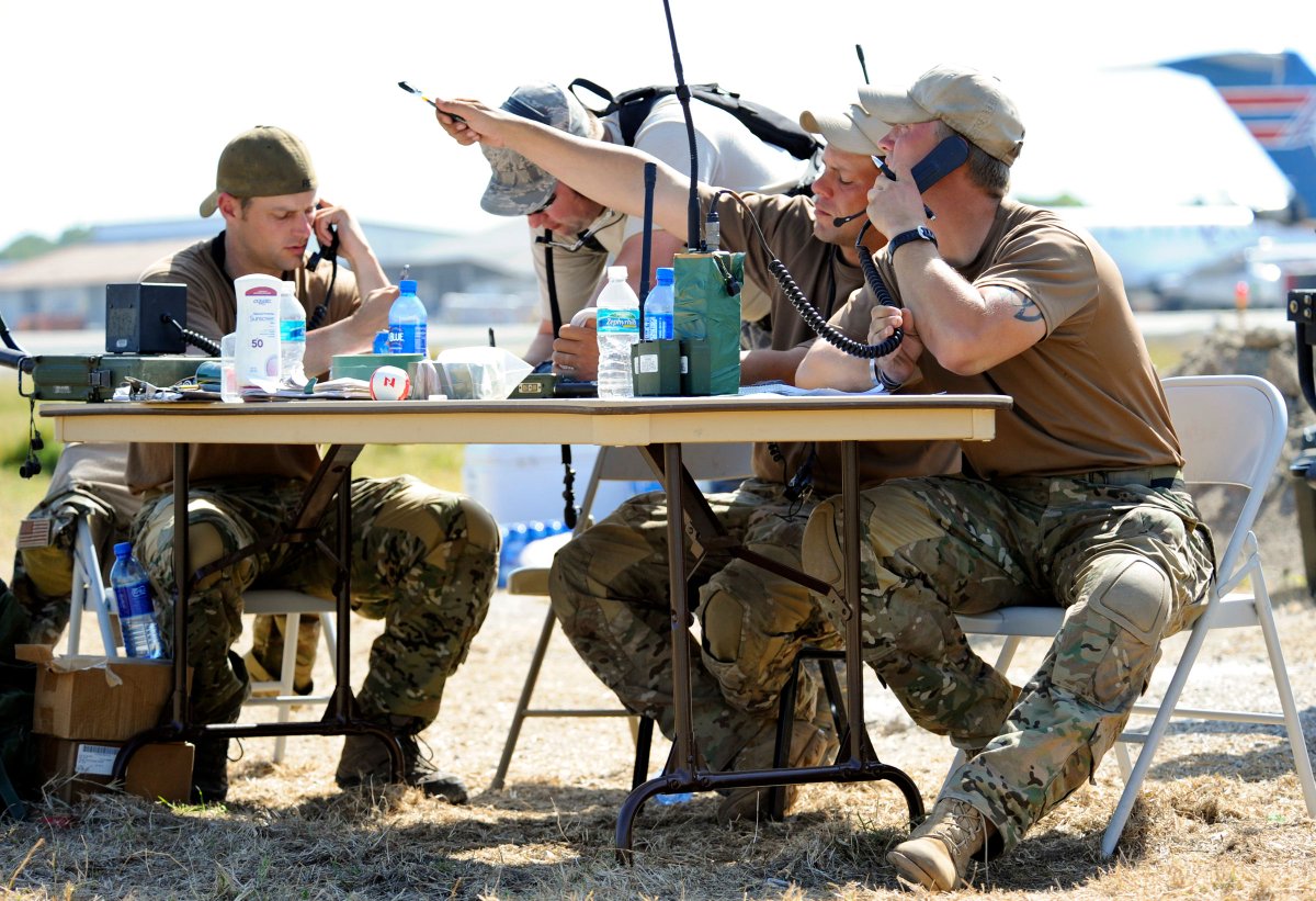 CombatControlFn's tweet image. 23 JAN 2010 | Operation Unified Response - #CombatControllers from 23rd Special Tactics Squadron, talk to aircraft circling the Port Au Prince Airport. Operation Unified Response air operations were similar to the Berlin Airlift with aircraft landing every five minutes.