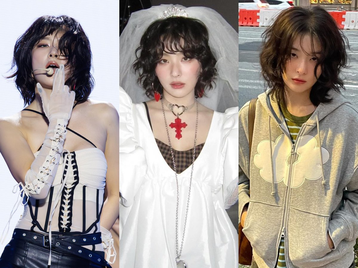 ksgdinas's tweet photo. SEULGI BIG 3 SHORT WAVY HAIR 🫠 https://t.co/2yiCig2J7l