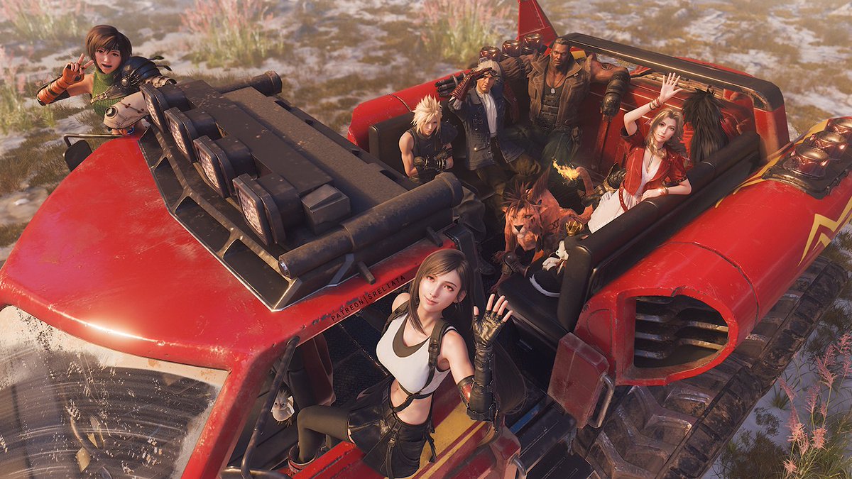 Happy #FF7リバース #FF7R FF7 Rebirth release day! ❤️