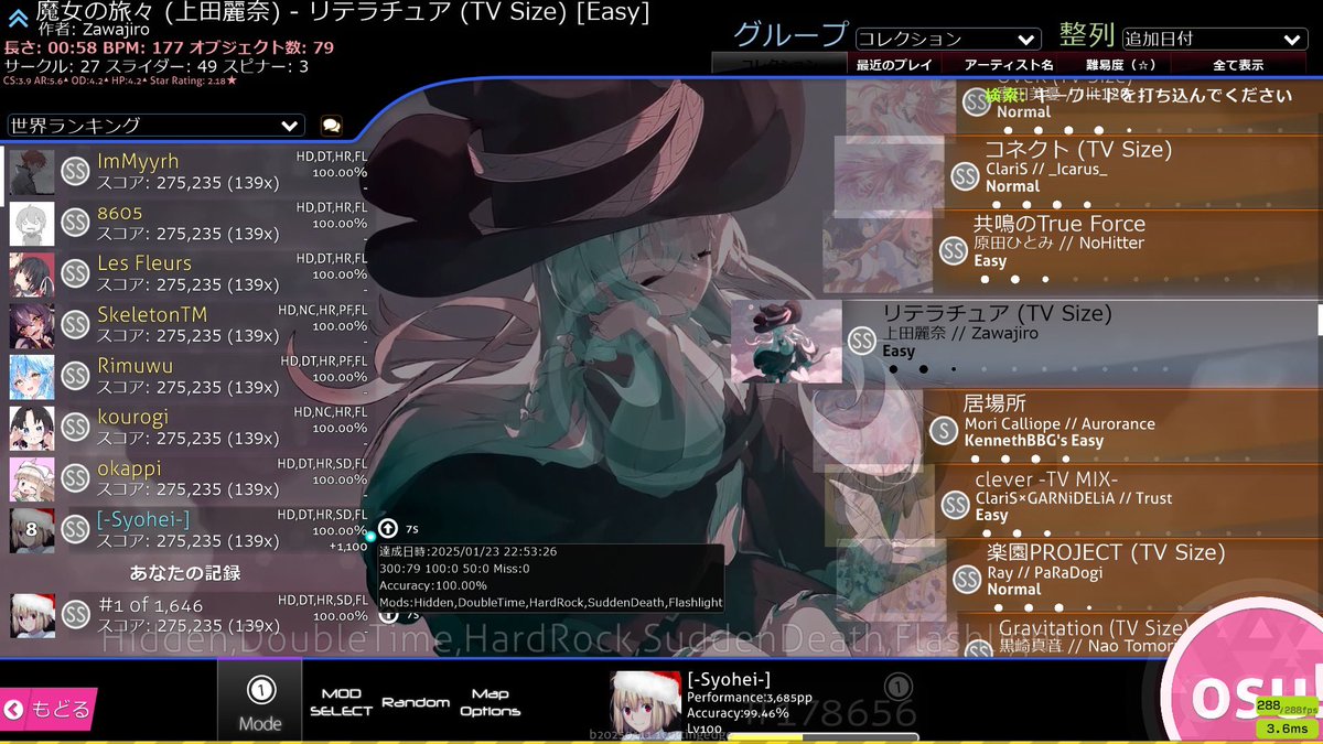 よし日本勢で並べた！遅くなりました、、