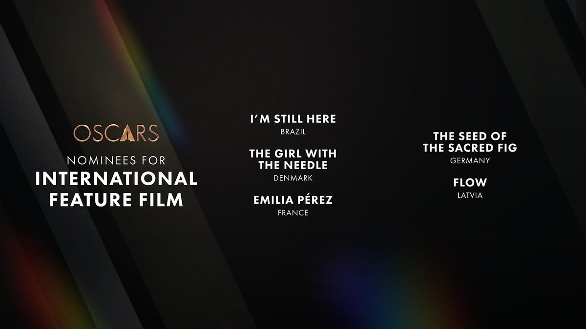 Brasil fazendo bonito no Oscar com 3 indicações para Melhor Filme Estrangeiro,  Melhor Atriz para Fernanda Torres e MELHOR FILME NA CATEGORIA GERAL , VAIIII BRASILLLLL 🇧🇷🇧🇷🇧🇷🇧🇷🇧🇷🇧🇷🇧🇷 #Oscars #OscarNoms