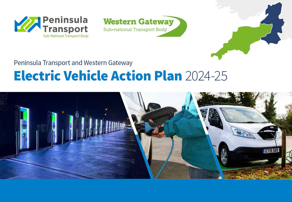 Western Gateway STB (@westgatewaystb) on Twitter photo <a href="/WestGatewaySTB/">Western Gateway STB</a> and <a href="/PensTransport/">Peninsula Transport</a> are delighted to publish the Electric Vehicle Action Plan; the next step towards developing the charging infrastructure required to support growth and zero emission transport in the South West.
westerngatewaystb.org.uk/wp-content/upl… <a href="/WestGatewaySTB/">Western Gateway STB</a> and <a href="/PensTransport/">Peninsula Transport</a> are delighted to publish the Electric Vehicle Action Plan; the next step towards developing the charging infrastructure required to support growth and zero emission transport in the South West.
westerngatewaystb.org.uk/wp-content/upl…