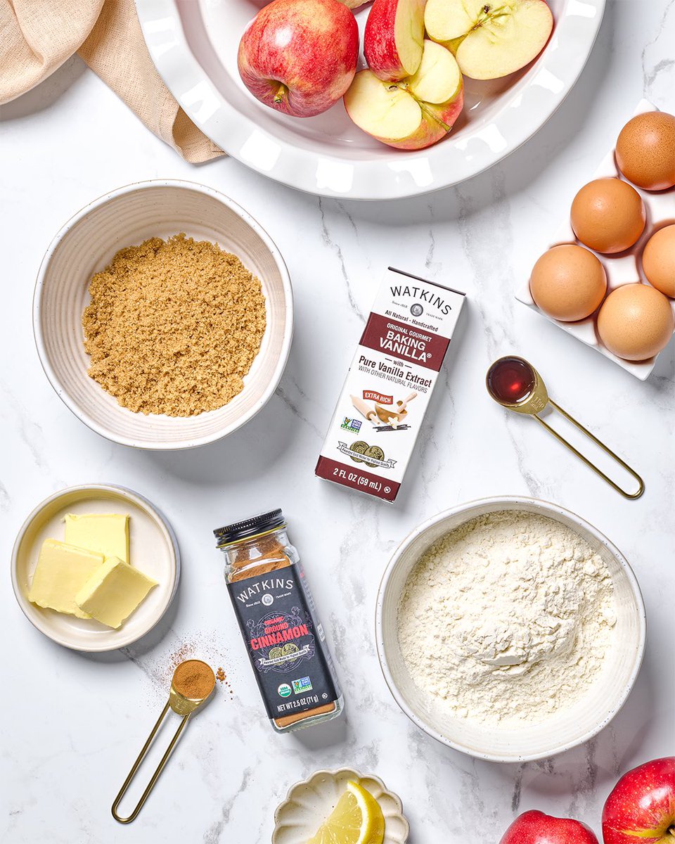 Today’s forecast: 100% chance of pie. Happy #NationalPieDay! 🥧 Find our Classic Apple Pie recipe here: watkins1868.com/blogs/recipes/…

#watkins1868 #nationalpieday #dessert #recipe