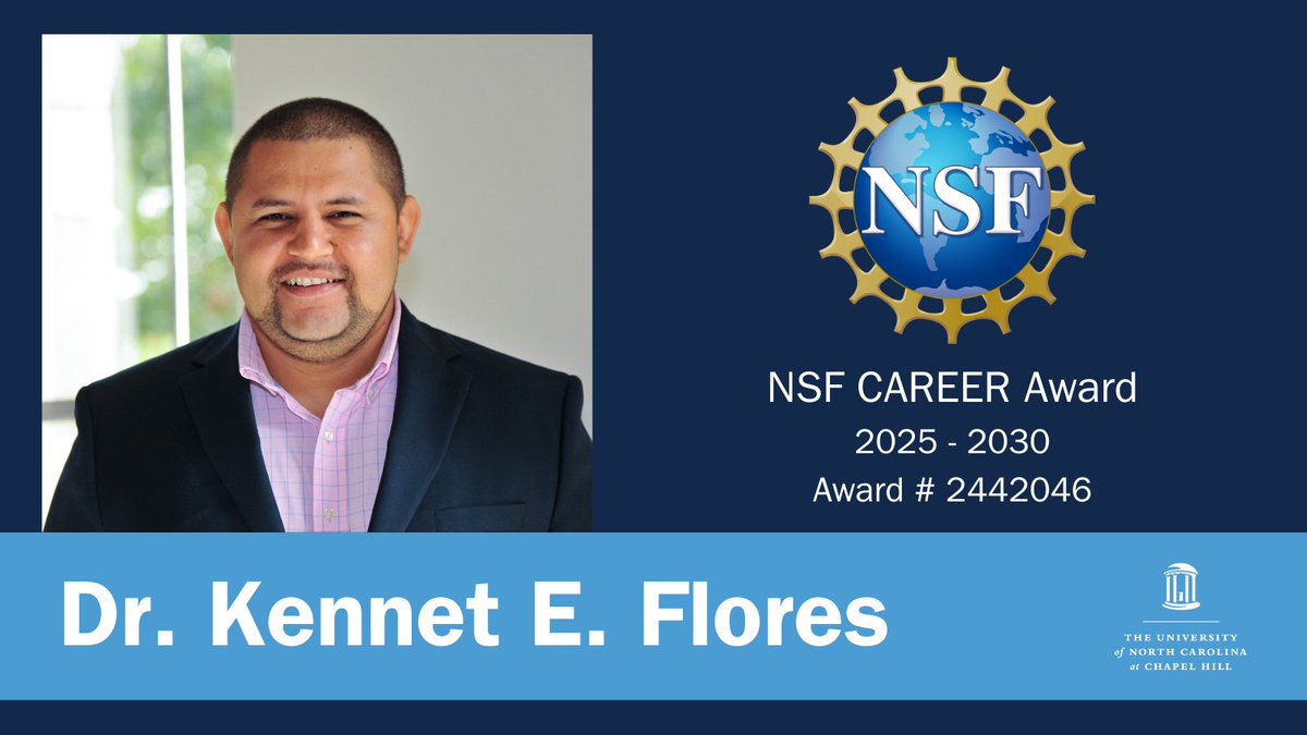 We are thrilled for our own Dr. Kennet Flores on winning an NSF CAREER award! 

With this grant, he and his lab will continue working on fluid migration and fluid-rock interactions at subduction interfaces.