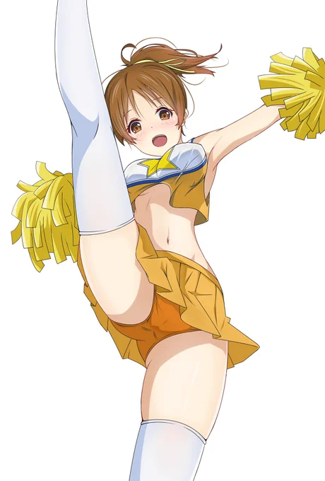 #このタグを見た人は黙ってチアガールを貼る 