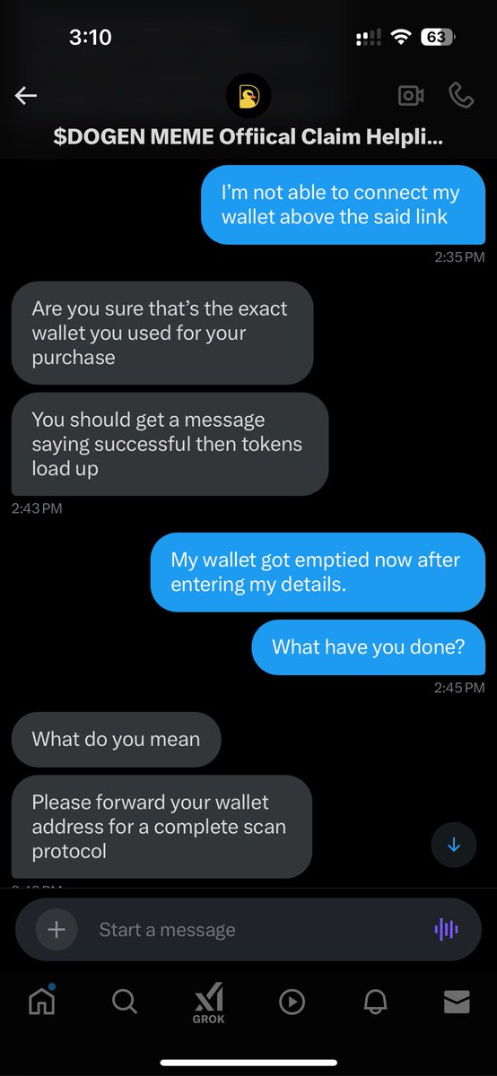 Beepunch_1798's tweet photo. !!!Scam Alert!!!
1. There is new meme coin being circulating in market which had a presale phase I also deposited certain money into it.
2. Now comes there claim phase.
3. When I went to claim my coins they gave me a link and told to follow steps. https://t.co/SAkO291gSi