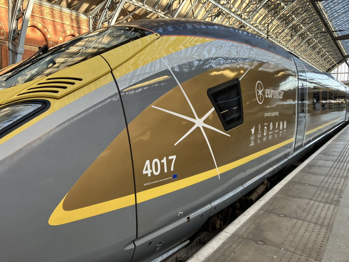 #Eurostar in 2024: 19.5M passengers (+5%) 🚄💨