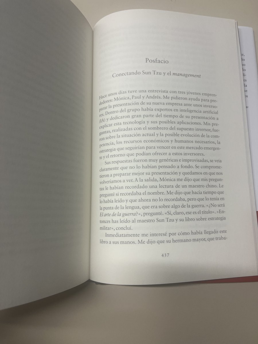Si ya conoces "El arte de la guerra" ahora podrás acercarte a la historia de su autor, conocer mejor al maestro Sun Tzu. 

"Invencible" es una trepidante novela histórica de Carlos Bassas del Rey, con unas páginas finales donde conecto Sun Tzu con el "management".   

👇👇👇