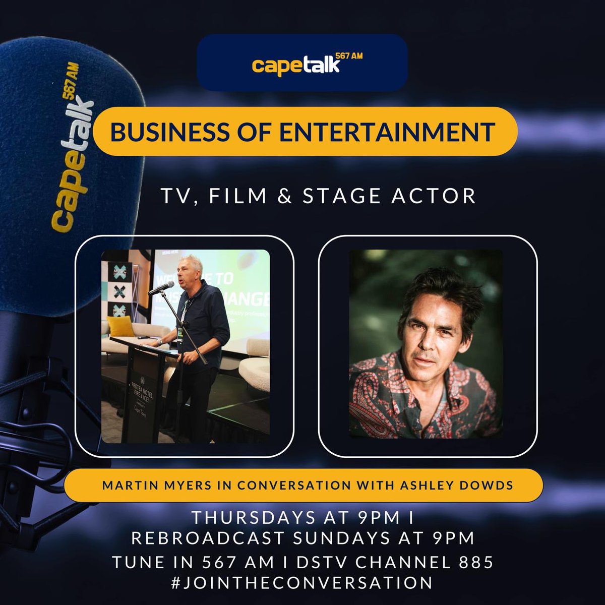 Thurs ie tonight  on <a href="/CapeTalk/">CapeTalk on 567AM</a> with <a href="/AshleyDowds/">Ashley Dowds</a> 9pm - tune in please - please share 

<a href="/TheatreSceneCpt/">Theatre Scene Cape Town</a> <a href="/BaxterTheatre/">Baxter Theatre</a> <a href="/saskiafalken/">Saskia Falken Hickey</a> <a href="/shelrochaleal/">Sheldon Rocha Leal, PhD</a> <a href="/green_pippa/">Pippa Green</a> <a href="/basa_news/">Business and Arts South Africa (BASA)</a> <a href="/TheatreOnTheBay/">Theatre On The Bay</a> <a href="/musicexchange/">Music Exchange SA</a> <a href="/TripleMEntSA/">TripleMEntertainment</a>