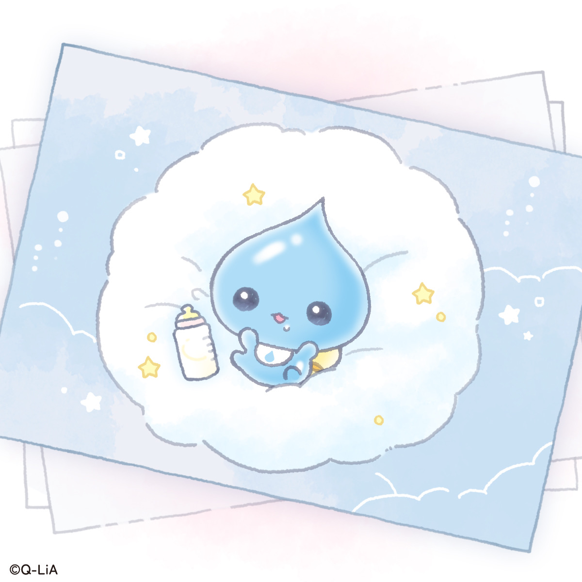 ⠀ 赤ちゃん時代の写真だよ〜⭐️ #しずくちゃん