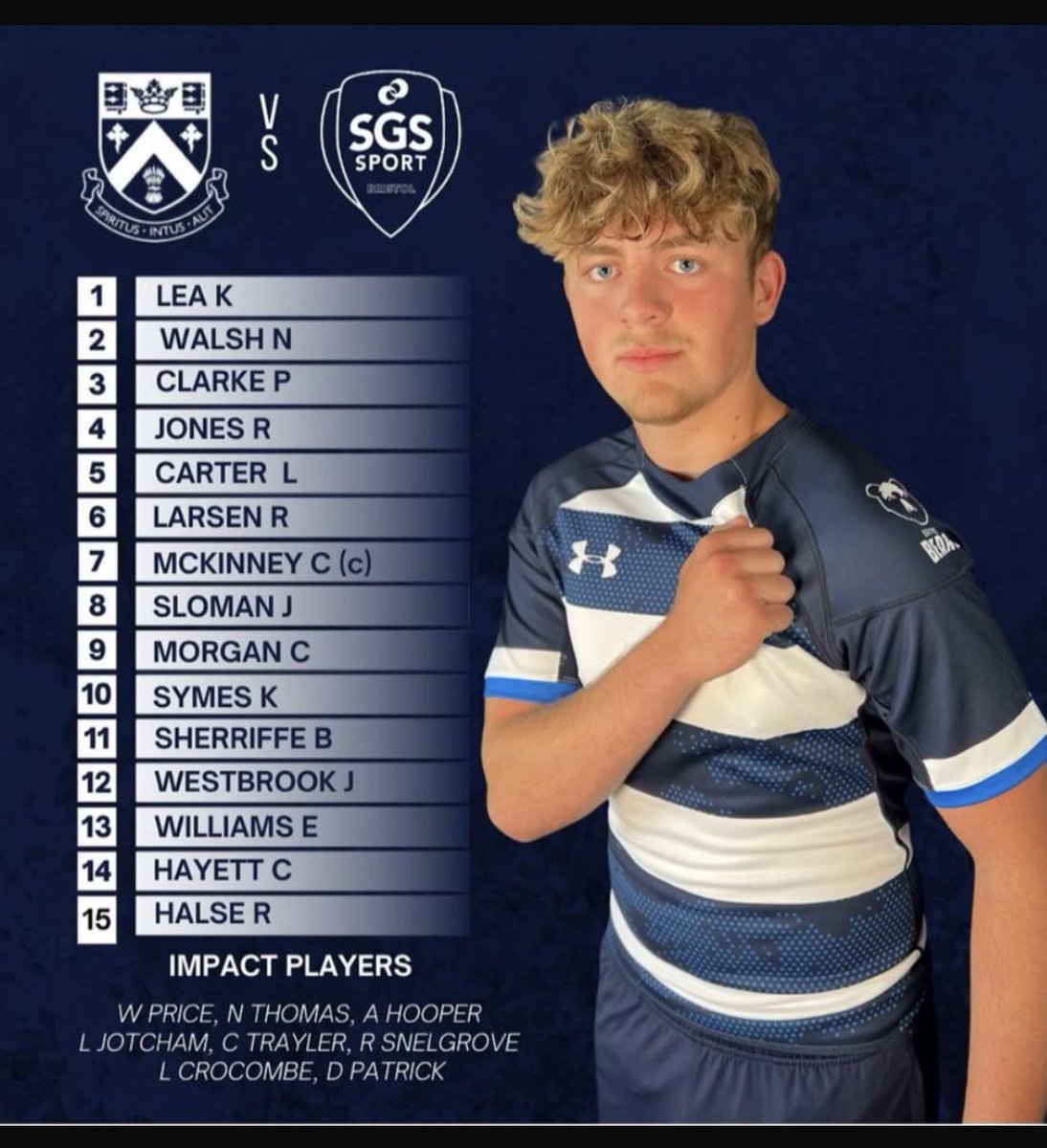 Calwyn Morgan (@cadmorgan) on Twitter photo Friday night lights for <a href="/Sport_SGS/">SGS Sports Academies</a> v <a href="/ccolsport/">CliftonCollege Sport</a> looking forward to this one
Good luck lads
8pm KO 4G <a href="/BGSBristol/">BristolGrammarSchool</a> 4G
<a href="/Caironboii/">Cairon Morgan</a> π€π» Friday night lights for <a href="/Sport_SGS/">SGS Sports Academies</a> v <a href="/ccolsport/">CliftonCollege Sport</a> looking forward to this one
Good luck lads
8pm KO 4G <a href="/BGSBristol/">BristolGrammarSchool</a> 4G
<a href="/Caironboii/">Cairon Morgan</a> π€π»