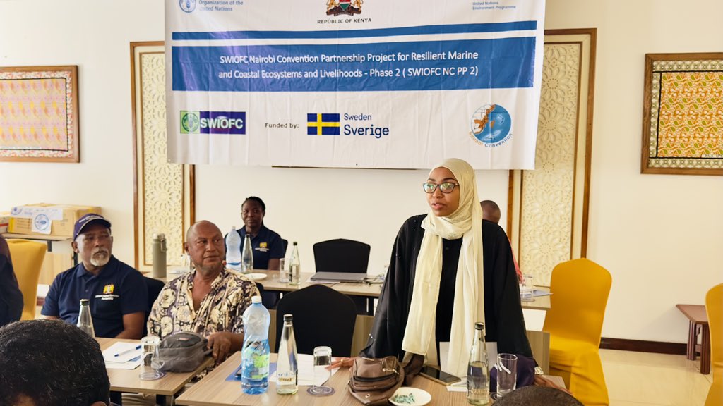 FAOKenya's tweet photo. #OfficiallyLaunched‼️
SWIOFC Nairobi Convention Partnership Project for Resilient Marine & Coastal Ecosystems & Livelihoods project by @FAOKenya @SwedeninKE
@UNEP @NCSecretariat
@NemaKenya @Environment_Ke https://t.co/btIy7Bz3PG