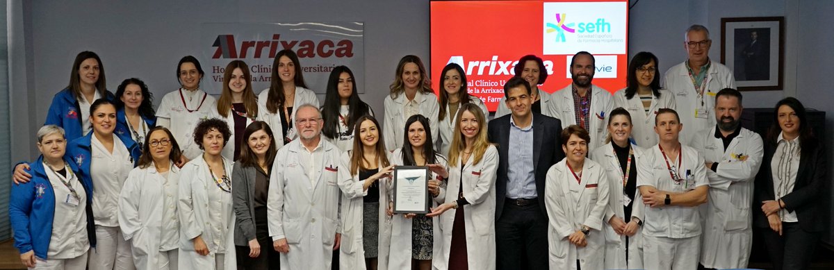 S.E.F.H (@sefh_) on Twitter photo Nuestra enhorabuena al equipo de <a href="/FarmaciaHCUVA/">Servicio Farmacia Arrixaca</a>
Gracias a su compromiso con la calidad en la atención farmacéutica a pacientes externos, han conseguido la Certificación Q-PEX <a href="/sefh_/">S.E.F.H</a> <a href="/mapex_sefh/">Mapex_sefh</a> de nivel básico 👏🏻👏🏻
¡Un logro que refleja su excelencia y mejora continua! Nuestra enhorabuena al equipo de <a href="/FarmaciaHCUVA/">Servicio Farmacia Arrixaca</a>
Gracias a su compromiso con la calidad en la atención farmacéutica a pacientes externos, han conseguido la Certificación Q-PEX <a href="/sefh_/">S.E.F.H</a> <a href="/mapex_sefh/">Mapex_sefh</a> de nivel básico 👏🏻👏🏻
¡Un logro que refleja su excelencia y mejora continua!