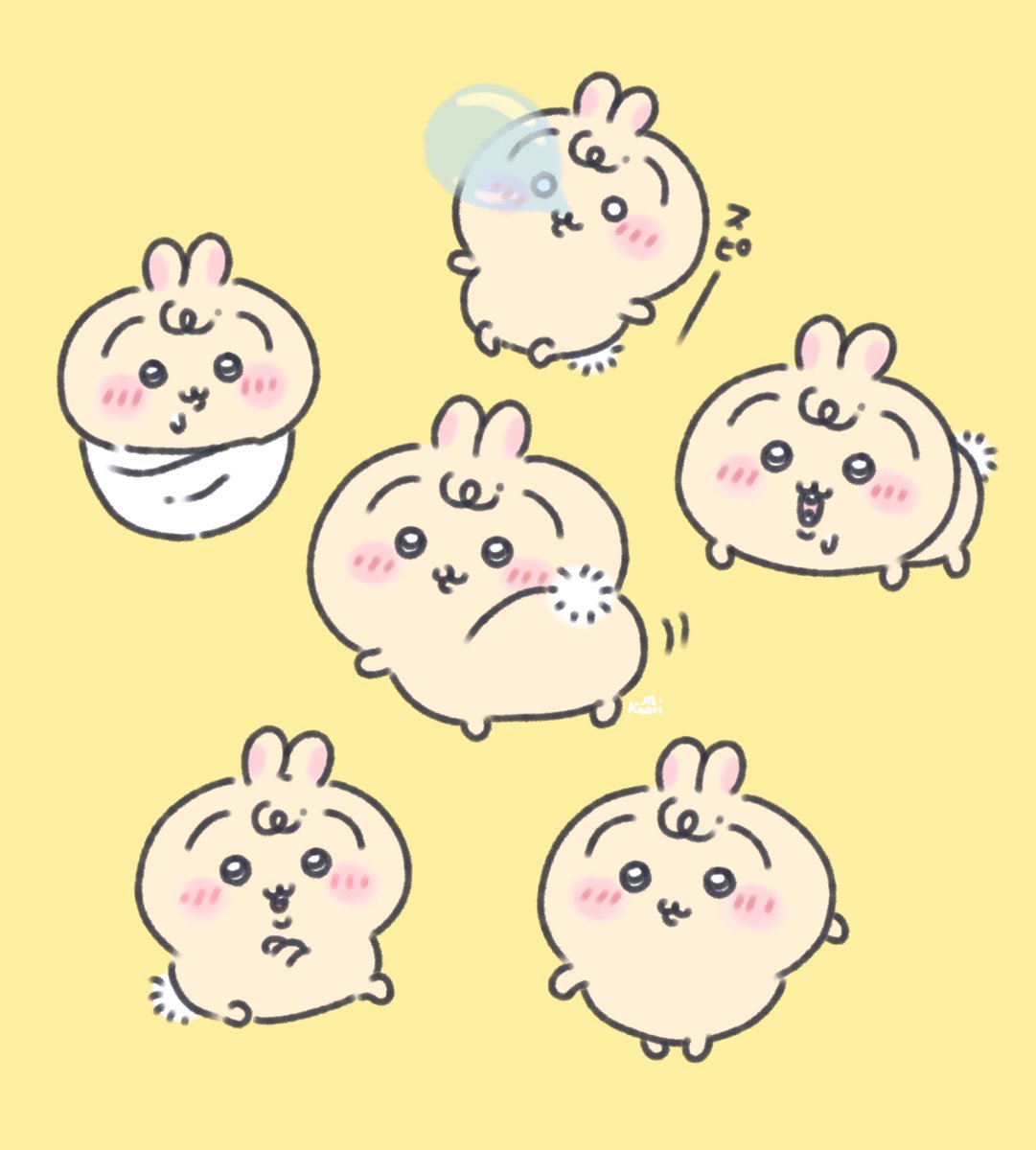 K_Happiness1029's tweet photo. 🍼ベビうさ🐰

 #ちいかわファンアート https://t.co/r0AAq3WrIQ