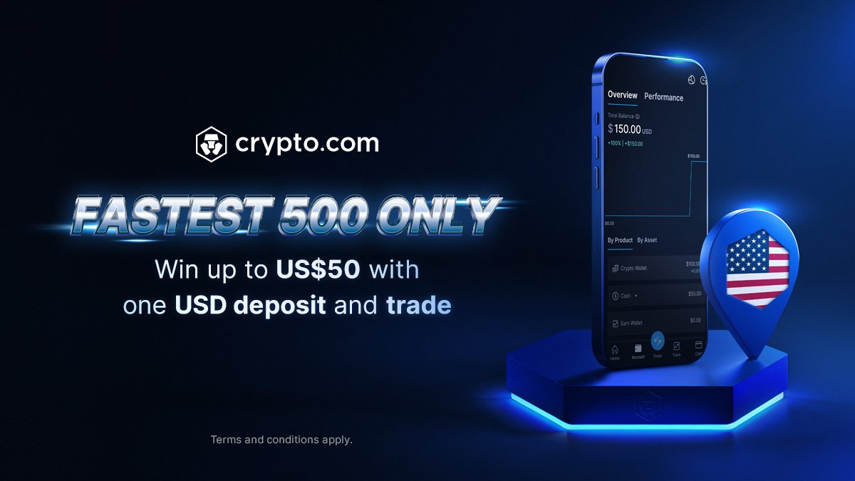 The Blitz Trading Campaign is on ⚡️ Win up to US$50 by being the first 500  users to make one deposit and cryptocurrency or Sports Event Contract trade  🏃 📆 23 -