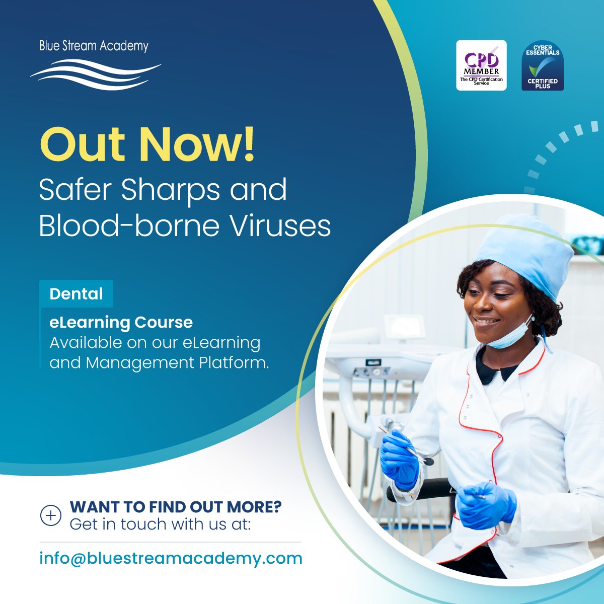 🚨New course alert: Safer Sharps and Blood-borne Viruses.🚨

This course is available now on the Dental eLearning and Management Platform.