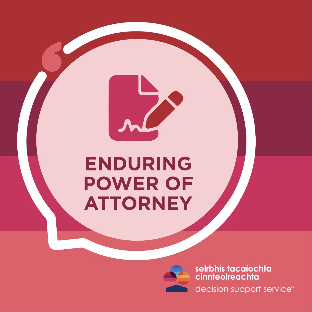 DSS_Ireland's tweet photo. Where do you start to create an Enduring Power of Attorney?
The Decision Support Service Website 🖥️📲
Our latest news article is a good place to start too 👉https://t.co/zI712xhsi9
#MyDecisionsMyRights #EnduringPowerofAttorney #EPA #AdvancePlanning https://t.co/WfYGl5v4bA