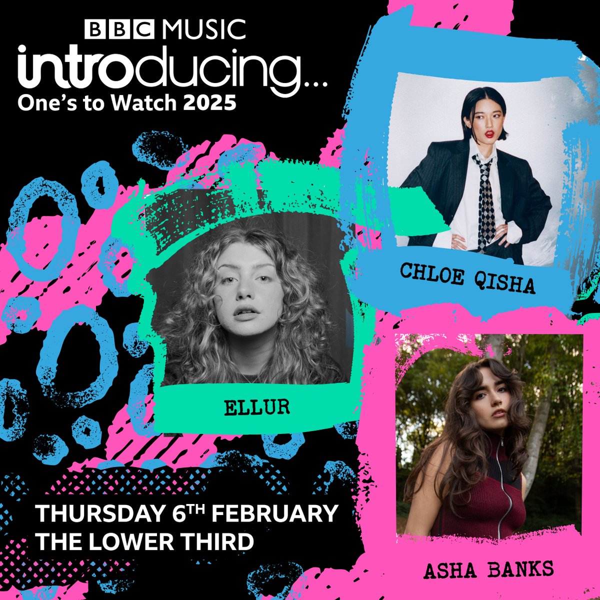 gigsandtours (@gigsandtours) on Twitter photo โก๏ธ ONES TO WATCH 2025 โก๏ธ
Tickets for <a href="/bbcintroducing/">BBC Music Introducing</a> featuring <a href="/ChloeQisha/">Chloe Qisha</a>, <a href="/ellurmusic/">Ellur</a> & <a href="/AshaABanks/">Asha Banks</a> live in London are on sale now!
Don't miss out ๐ tix.to/BBC6Feb โก๏ธ ONES TO WATCH 2025 โก๏ธ
Tickets for <a href="/bbcintroducing/">BBC Music Introducing</a> featuring <a href="/ChloeQisha/">Chloe Qisha</a>, <a href="/ellurmusic/">Ellur</a> & <a href="/AshaABanks/">Asha Banks</a> live in London are on sale now!
Don't miss out ๐ tix.to/BBC6Feb