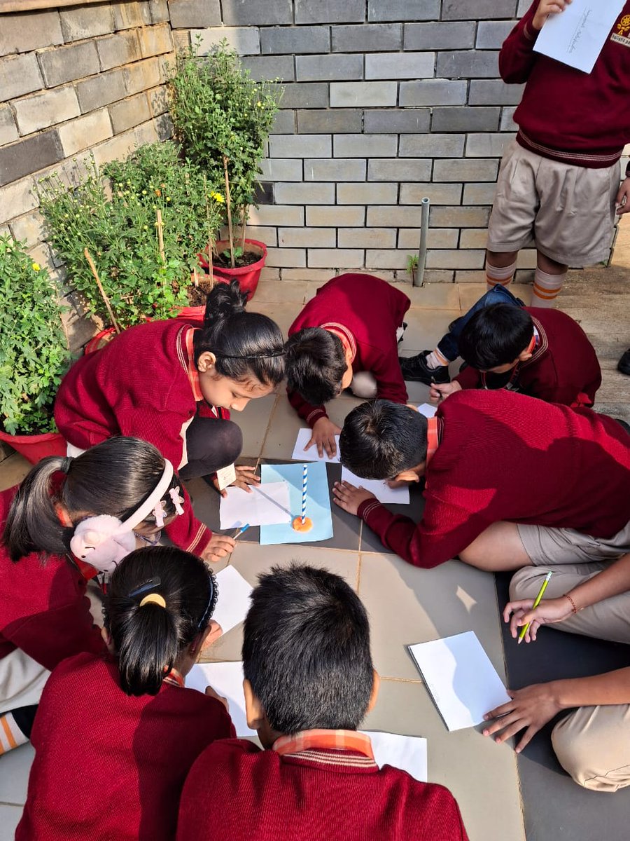 SAI_Edu_In's tweet image. This hands-on experiment provided insights into ancient time measurement methods and the connection between the sun and shadows.
#CambridgeLearning