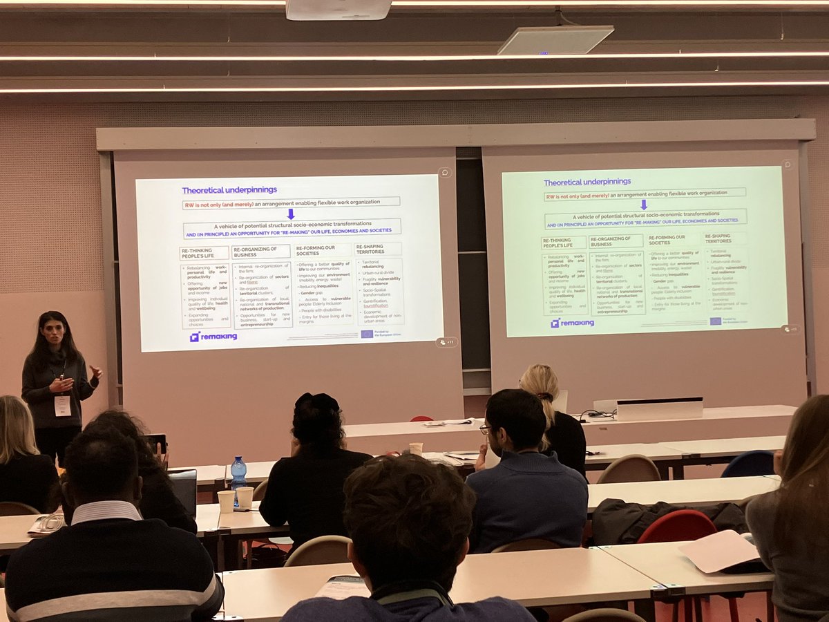 fede_rossi88's tweet image. Patrizia Leone presenting our Horizon project @remaking_eu at @collspaces conference in Milan @ilariamariotti5 @ChiaraTagliaro @dastu_polimi
