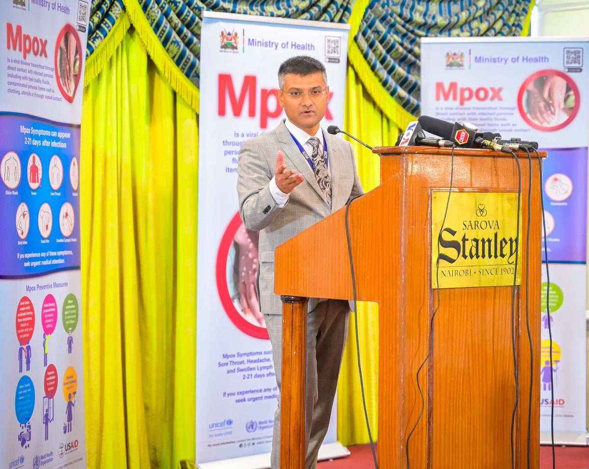 MOH_Kenya's tweet photo. The Ministry of Health is ramping up efforts to tackle the Mpox outbreak and address the potential risk of Marburg Virus Disease (MVD). Since the initial cases of Mpox were reported in July 2024, 36 confirmed cases have been recorded, with the highest numbers in Nakuru, Mombasa, and Busia.

At a Media Sensitization Meeting held on January 23, 2025, Principal Secretary for Public Health and Professional Standards, Ms. Mary Muthoni Muriuki, announced the launch of a targeted vaccination campaign aimed at high-risk groups, including healthcare workers and individuals who have had close contact with confirmed cases. Public awareness campaigns are also being launched to counter misinformation and provide the public with accurate information.

Ms. Muthoni emphasized the importance of collaboration to reduce vaccine hesitancy, stating, “Accurate, reliable information about the Mpox vaccine must reach all communities, particularly those most at risk.”

In addition, the Ministry is enhancing surveillance, distributing personal protective equipment (PPE), and providing training for healthcare workers to improve the response and management of the virus. In light of the Marburg threat posed by the outbreak in Tanzania’s Kagera region, Kenya has heightened surveillance at border points. “While we remain vigilant in the fight against Mpox, we are also prepared for the possibility of a Marburg outbreak,” Ms. Muthoni added.

The Ministry is working closely with international health organizations, such as the World Health Organization (WHO), UNICEF, and the U.S. Centers for Disease Control and Prevention (CDC), to ensure a swift and coordinated response to both Mpox and Marburg. Ms. Muthoni reaffirmed the Ministry’s commitment to strengthening health systems and ensuring the country is well-prepared for emerging health risks.