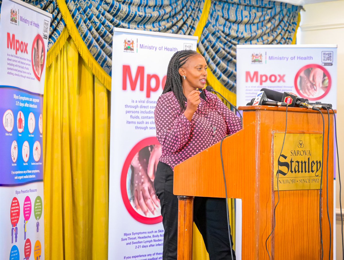 MOH_Kenya's tweet photo. The Ministry of Health is ramping up efforts to tackle the Mpox outbreak and address the potential risk of Marburg Virus Disease (MVD). Since the initial cases of Mpox were reported in July 2024, 36 confirmed cases have been recorded, with the highest numbers in Nakuru, Mombasa, and Busia.

At a Media Sensitization Meeting held on January 23, 2025, Principal Secretary for Public Health and Professional Standards, Ms. Mary Muthoni Muriuki, announced the launch of a targeted vaccination campaign aimed at high-risk groups, including healthcare workers and individuals who have had close contact with confirmed cases. Public awareness campaigns are also being launched to counter misinformation and provide the public with accurate information.

Ms. Muthoni emphasized the importance of collaboration to reduce vaccine hesitancy, stating, “Accurate, reliable information about the Mpox vaccine must reach all communities, particularly those most at risk.”

In addition, the Ministry is enhancing surveillance, distributing personal protective equipment (PPE), and providing training for healthcare workers to improve the response and management of the virus. In light of the Marburg threat posed by the outbreak in Tanzania’s Kagera region, Kenya has heightened surveillance at border points. “While we remain vigilant in the fight against Mpox, we are also prepared for the possibility of a Marburg outbreak,” Ms. Muthoni added.

The Ministry is working closely with international health organizations, such as the World Health Organization (WHO), UNICEF, and the U.S. Centers for Disease Control and Prevention (CDC), to ensure a swift and coordinated response to both Mpox and Marburg. Ms. Muthoni reaffirmed the Ministry’s commitment to strengthening health systems and ensuring the country is well-prepared for emerging health risks.