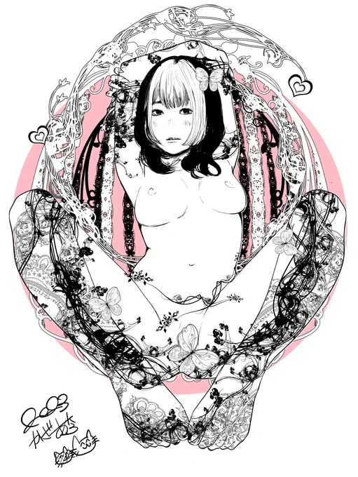 モデルさん絵みて 