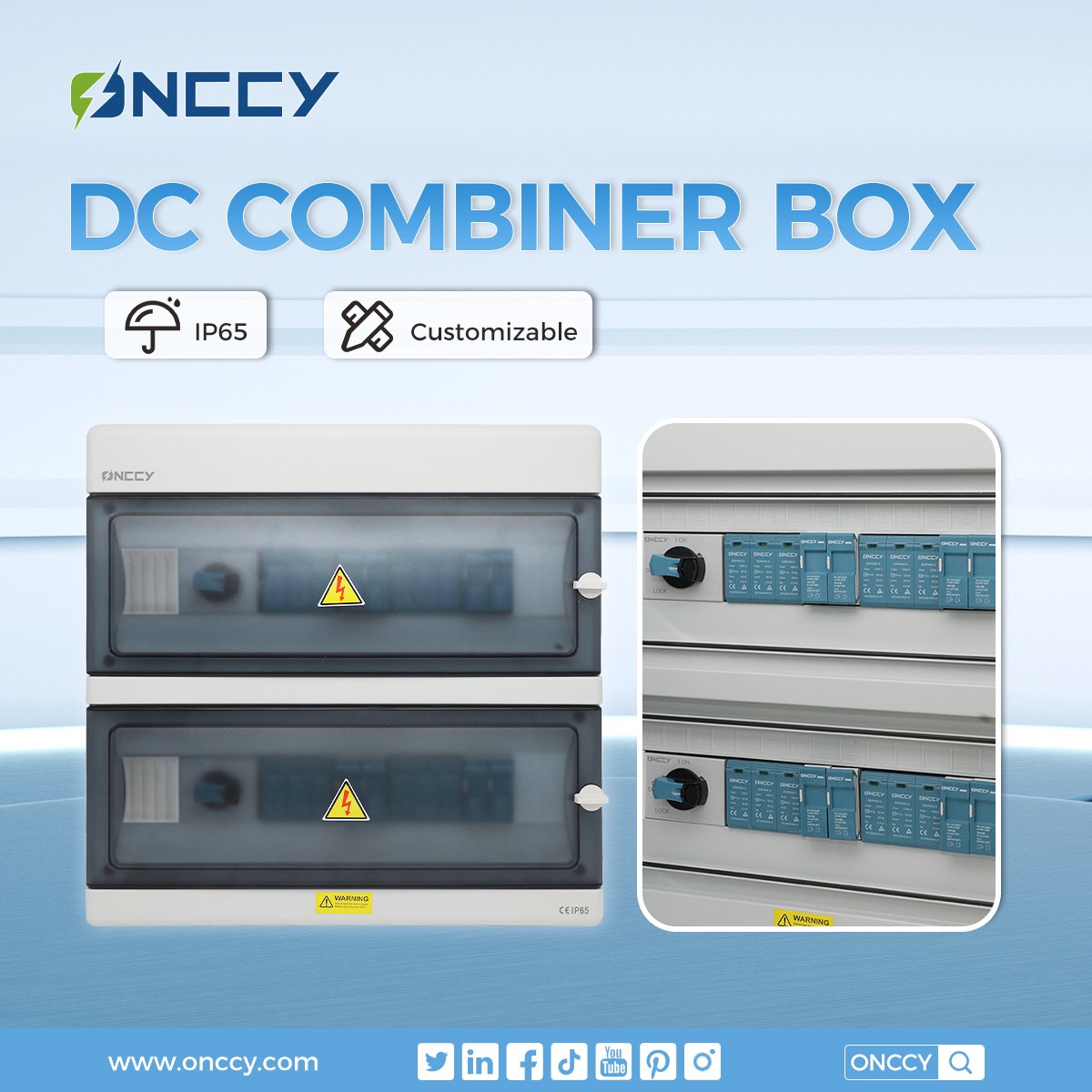 grace_aswich's tweet image. Are you looking for a custom Combiner box that perfectly meets your needs? 
#Combinerbox #CustomSolutions #Waterproof #IP66 #ElectricalSafety #DCComponents #SurgeProtection #ONCCY