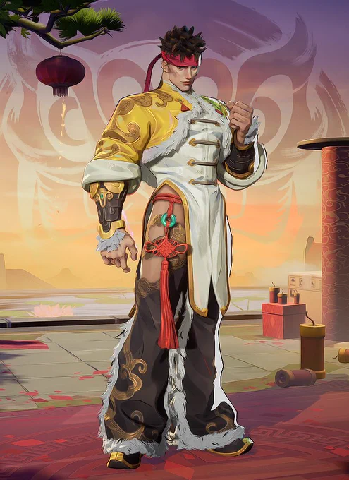 Iron Fist Lion's Gaze cosmetic with no hat 