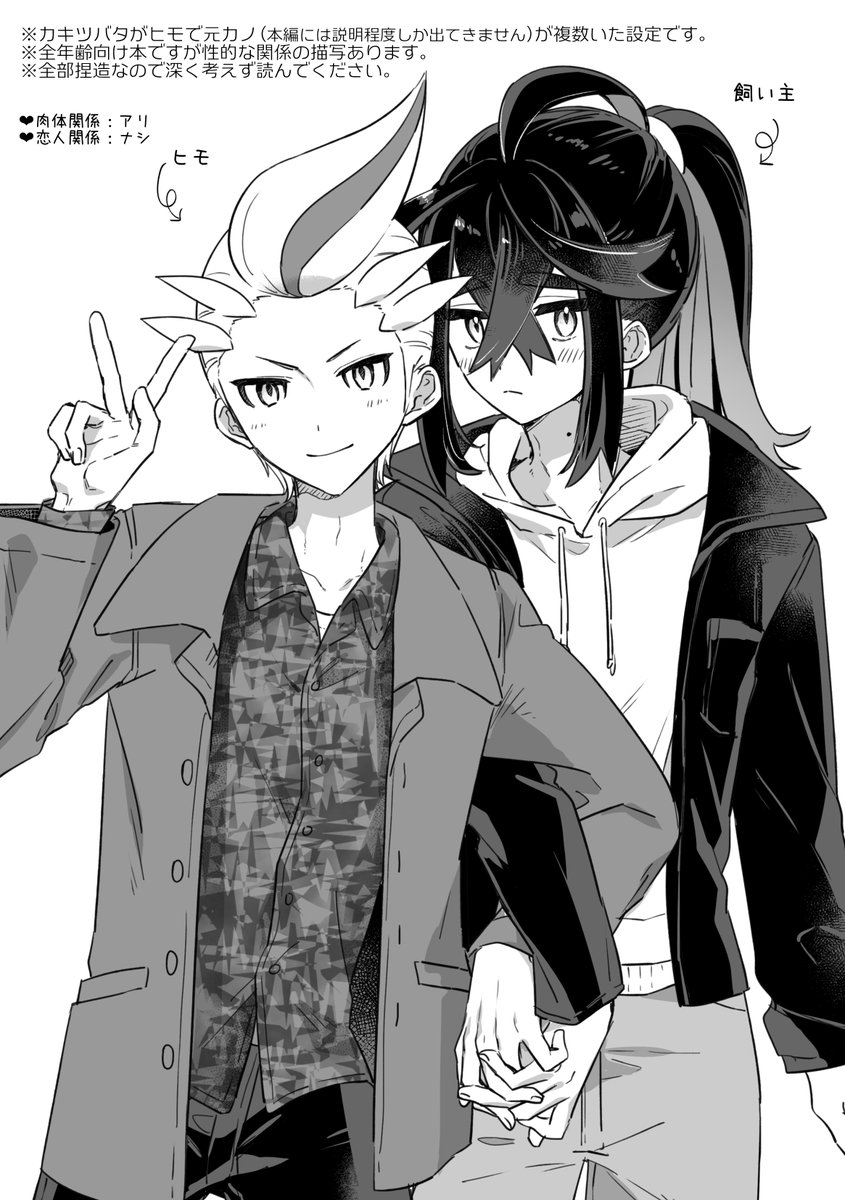 全年齢向け/A5/54Pのらくがき漫画本です。
カキスグwebオンリーの始まる1月25日0時から通販URLに在庫追加します。
https://t.co/d82t8yb62K
完売後は全文公開する予定です。 