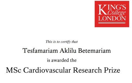 What an incredible <a href="/CheveningFCDO/">Chevening Awards🇬🇧</a>  journey  "MSc CV research: DONE (Distinction)! <a href="/KingsCollegeLon/">King's College London</a>  🥳 Won Best Research Prize, presented at <a href="/escardio/">European Society of Cardiology</a> &amp; <a href="/BritishCardioSo/">British Cardiovascular Society</a> , abstract --&gt; to <a href="/ACCinTouch/">American College of Cardiology</a> , worked with the amazing <a href="/divaka_perera/">Divaka Perera</a> <a href="/hollymorgs/">Holly</a>  and <a href="/REVIVED_BCIS2/">REVIVED</a> team