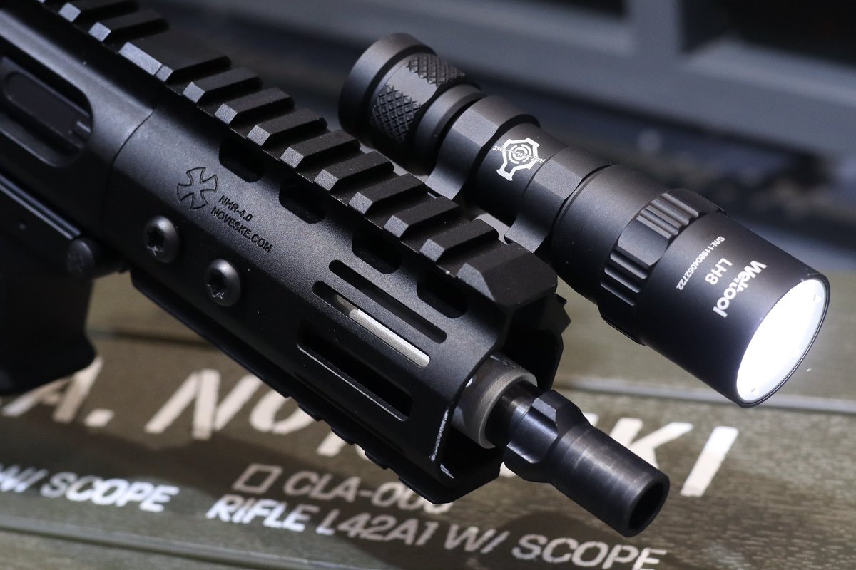 jkarmy_int's tweet photo. Nice PCC with Nice Attachments ❤️🔥
EMG NOVESKE N9 Space Baby PCC GBB
Equipped with WELTOOL W35C Light
Beam Coverage up to 547 Yards
With the Strong X-LED Illuminator
#emg #noveske #dytac #weltool #n9 #w35c https://t.co/GhbtumBtci