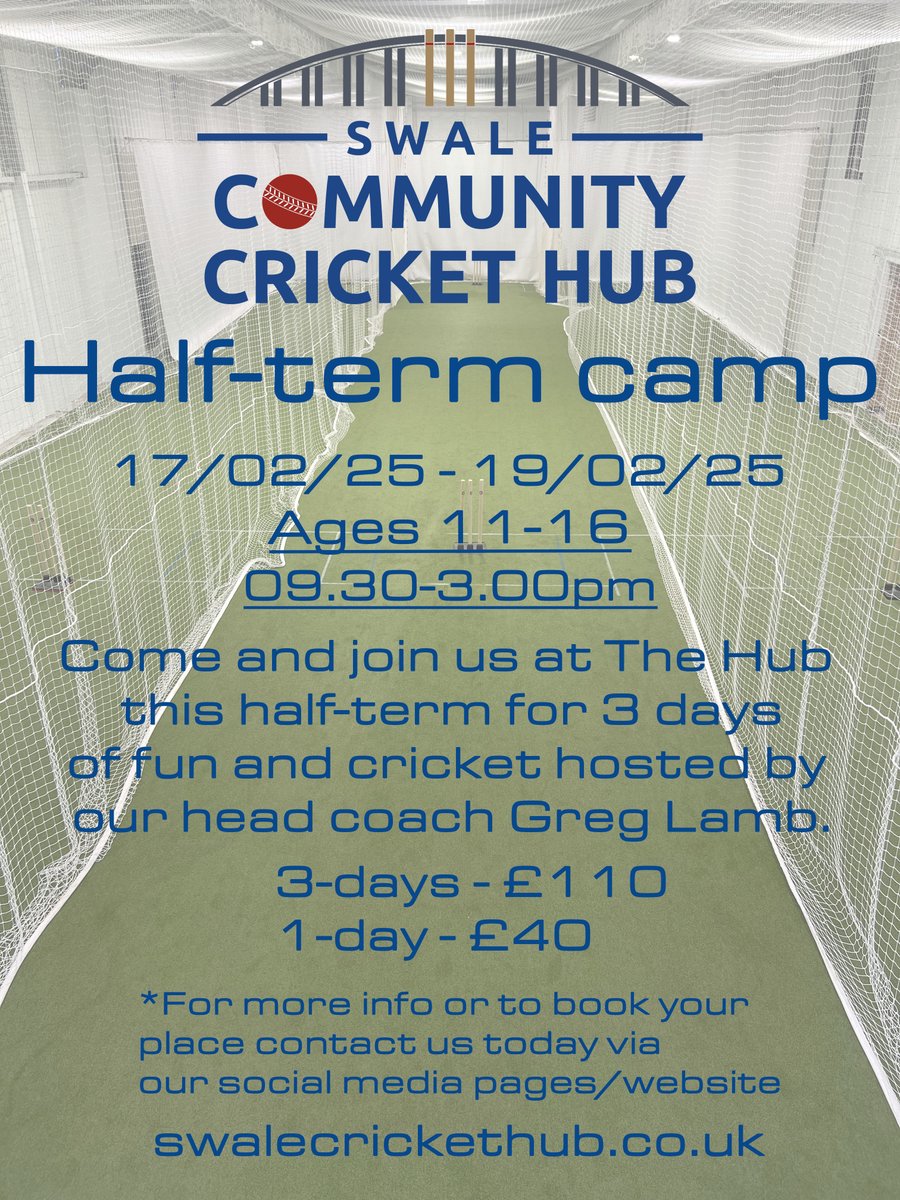 Swale Cricket Hub tweet media