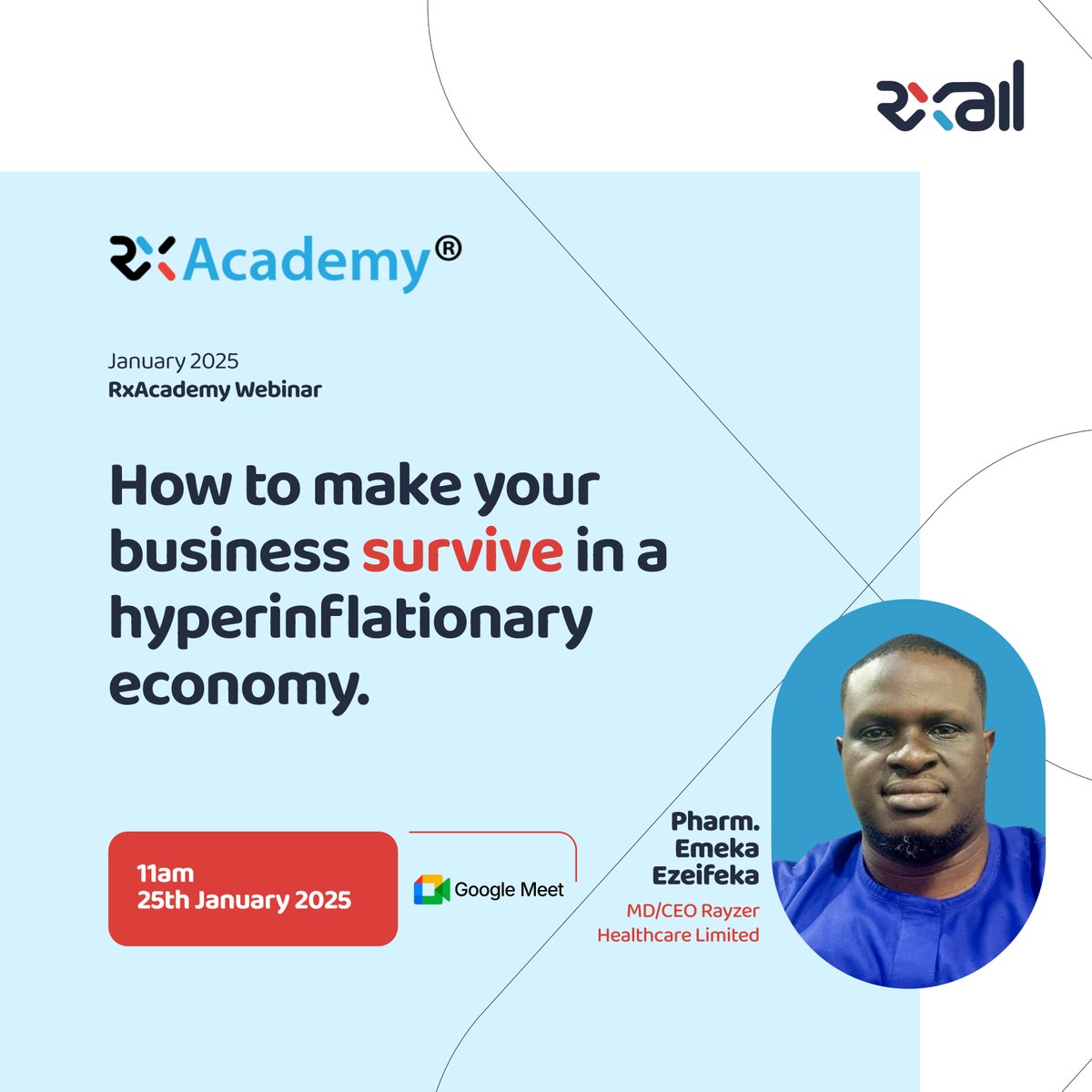 Dear Valued customer,

We are thrilled to invite you to a transformative session designed to equip your business with practical strategies to navigate and thrive in today’s challenging economic climate.

Topic: How to Make Your Business Survive in a Hyperinflationary Economy.