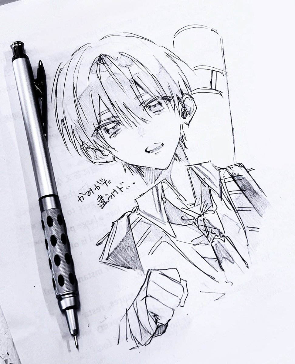 創作🚹描いてたら⚔になったrkgk 