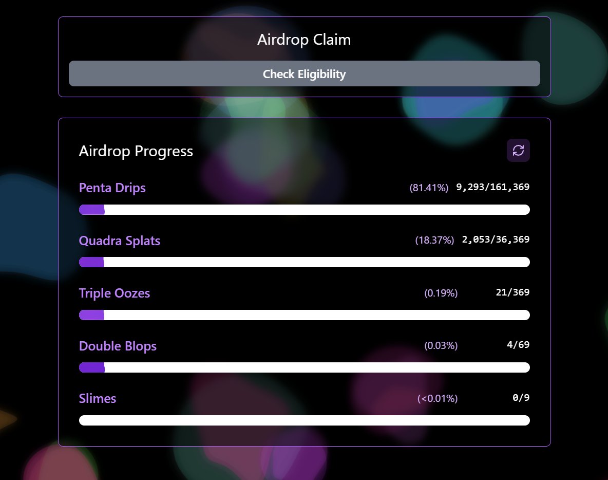 Celestia Slimes Airdrop is Live! 🪂

Claim your rewards now—link in the comments 👇

💼 Who qualifies?

✅ Stakers
🔹 $ATOM stakers on <a href="/dropdotmoney/">Drop💧</a>
🔹 5+ $TIA
🔹 20+ $DYM
🔹 $NTRN governance stakers (Snapshot: Sept 25, 2024)
🔹 Stakers of @CosmosHOSS validator on <a href="/oraichain/">Oraichain</a> 

✅