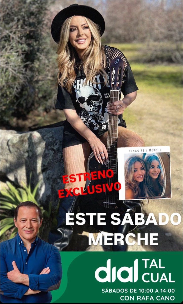 🔴Este sábado <a href="/MercheOficial/">Merche</a> estará en <a href="/Dialtalcual/">Dial Tal Cual</a> estrenando en exclusiva su nueva canción “Tengo fe”