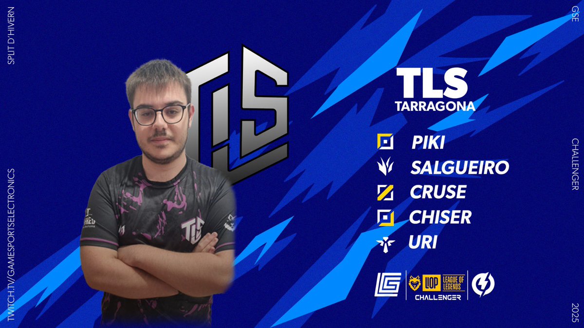 L'últim Split es van encomanar als déus Salgucinos i van aconseguir arribar al seu primer presencial💪

Serà aquest primer Split de 2025 el moment de <a href="/TLS__eSports/">TLS eSports</a> ?

⚠️Atenció perquè porten novetats importants⚠️

🔹 Roster titular:
⚒️ TOP: <a href="/PikielPato/">Pikii</a>
🎍 JUNGLA: <a href="/ElSalgueiro23/">Salgueiro</a>