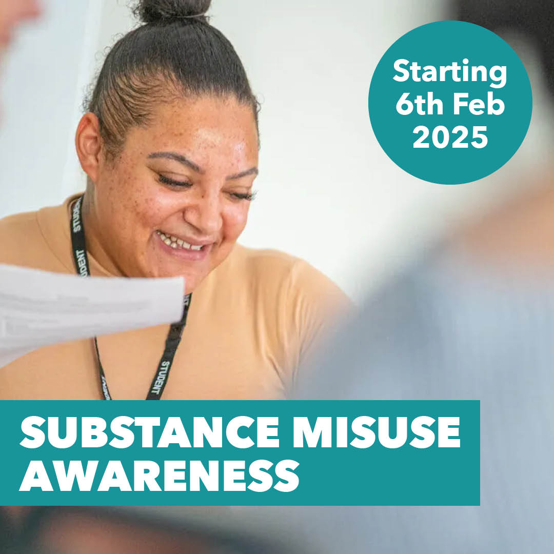 Join our introduction course on Substance Misuse Awareness 📚 

This course will explore the substances that are most frequently misused in England and Wales. 

Apply now to join the course starting 6th Feb: bit.ly/3E77ONm 

#Substance #Misuse #SubstanceMisuse #Course
