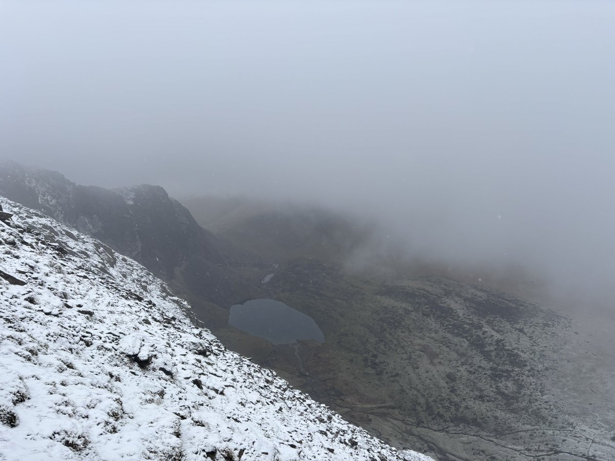 Another tick on the bucket list. Finally got to climb Mt. Snowdon. Highest mountain in Wales a lot tougher than I thought, but glad
we made it up. It's called Snowdon for a reason.🏴󠁧󠁢󠁷󠁬󠁳󠁿🗻❄️
Diolch yn fawr, Jason &amp; sons Sherpa Co. <a href="/visitwales/">Visit Wales 🏴󠁧󠁢󠁷󠁬󠁳󠁿</a> <a href="/BBCWales/">BBC Wales 🏴󠁧󠁢󠁷󠁬󠁳󠁿</a> <a href="/YWyddfa/">Yr Wyddfa</a> #WALES
#Snowdonia