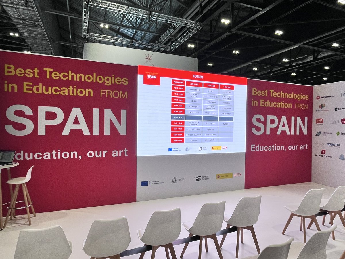 <a href="/fictionexpress/">Fiction Express EN</a> is at #Bett2025. Join us for our presentation at 12:30 (UK) at stand NC10 <a href="/ICEX_/">ICEX</a>