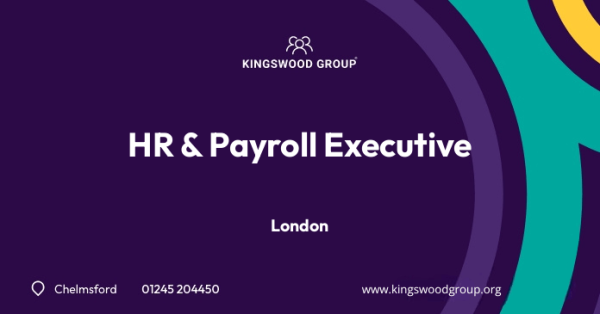 GroupKingswood's tweet photo. Apply now! HR &amp; Payroll Executive, £40,000 to 45,000 Per Year - #London. https://t.co/nTK5HJNdku https://t.co/tULBamxoHA
