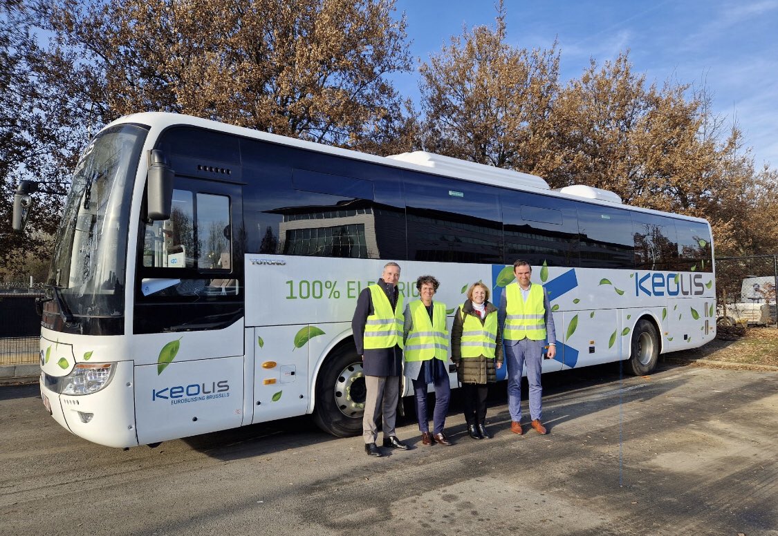 🌍🚍 Hier, j’ai eu le plaisir de visiter nos équipes et infrastructures en #Belgique.

👏 Merci à toutes les équipes de #Keolis Belgium pour leur accueil, leur engagement et leur travail au quotidien. 

#MobilitéDurable #Innovation #TransportsPublics #WeAreKeolis