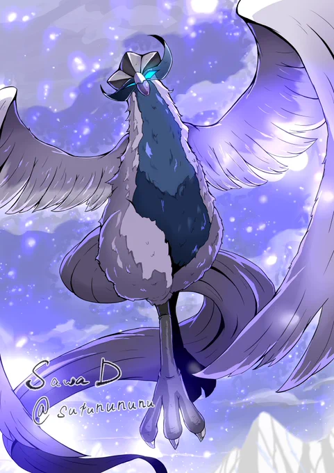 フリーザー(ガラルの姿) #ポケモンイラスト #pokemonfanart